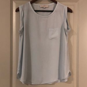 Light Blue Top with pocket